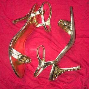 Gold Mariachi Maui Sandals